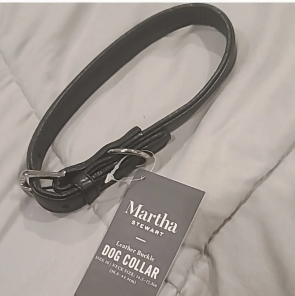 ❤️10/$10 New Martha Stewart Vegan Dog collar